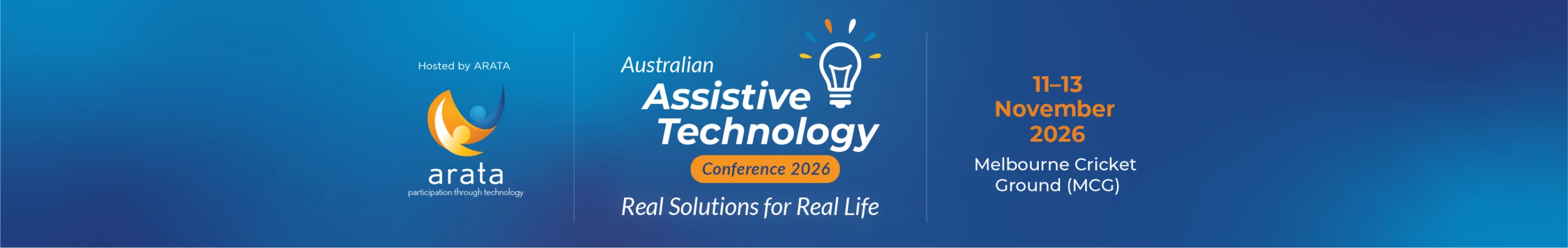Australian Assistive Technology Conference 2026 (AATC2026) banner